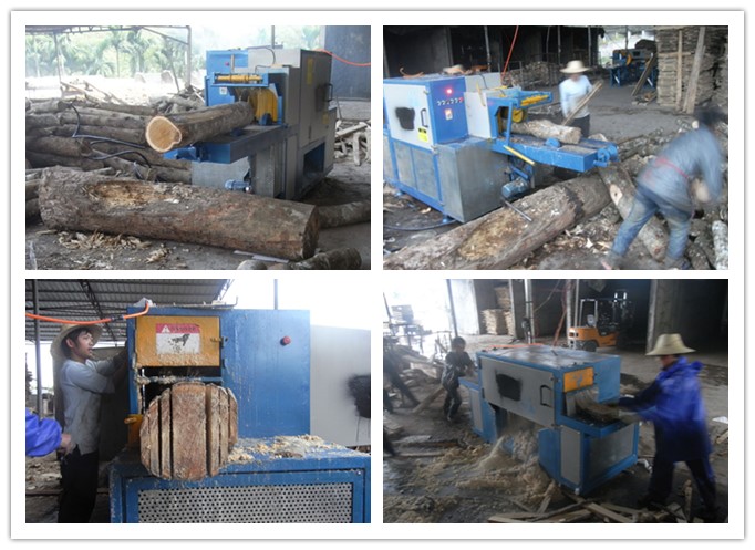 ?？?原木多片鋸工作圖