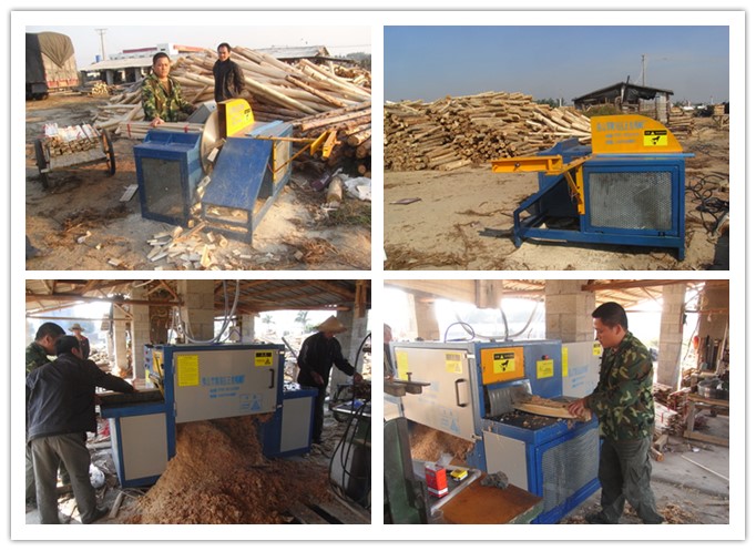 廣西防城港-截斷機、方木多片鋸工作圖