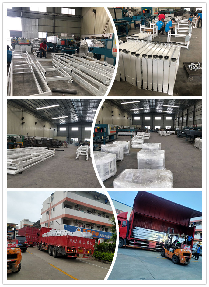 2020年6月發(fā)往山東--12米輸送架37個