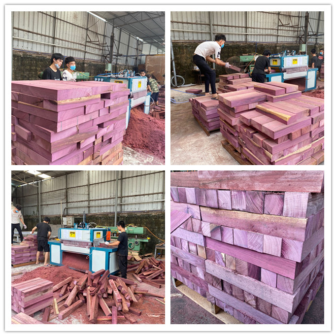 2020年7月ZQ100型方木多片鋸在廣州花都現場工作圖