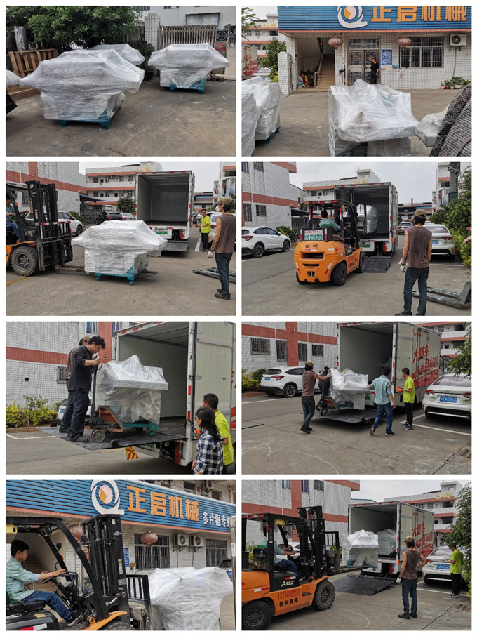 2021年3月27日發往江蘇揚州市-ZQ60小型多片鋸3臺